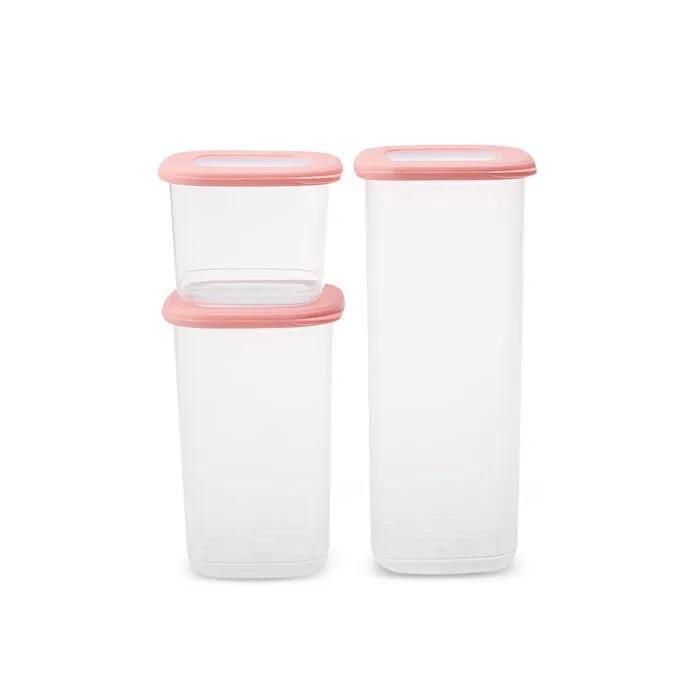 12 Piece Airtight Food Storage Container Set – Transparent BPA-Free Pantry Organizer, Stackable Leakproof Snack Jars for Kitchen