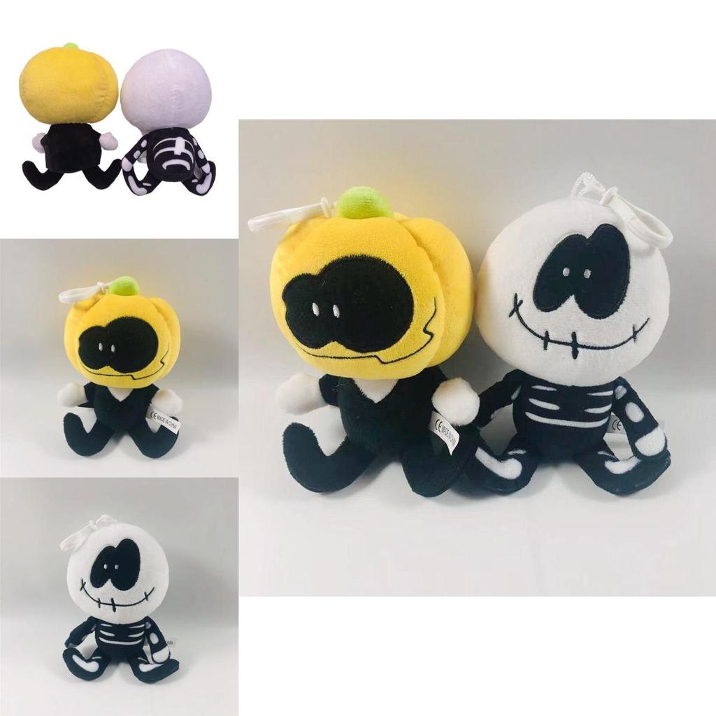 Friday Night Funkin Plush Toy Adorably Soft Fnf Whitty And Boyfriend Lemon Demon Doll For Kids