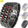 Personalized creative lava led waterproof tide men's watch men's bracelet couple retro men's watch