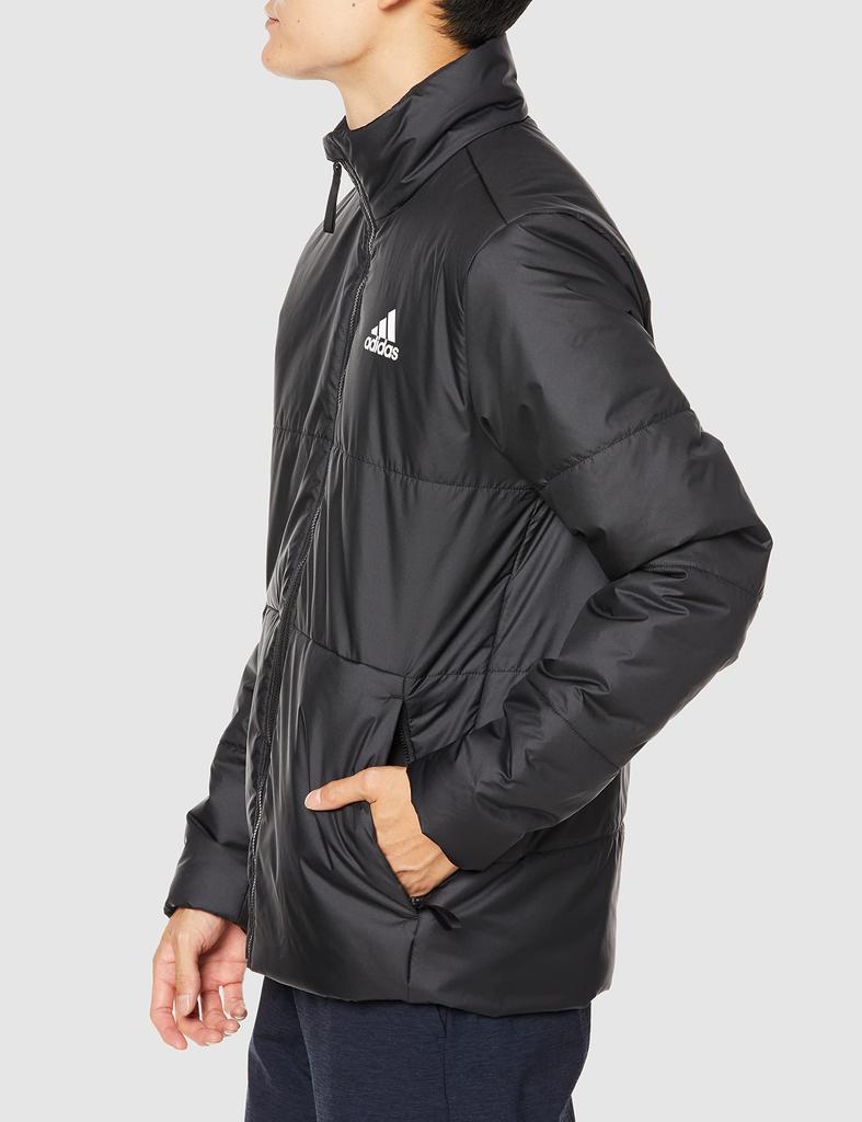 Adidas BSC Insulated Jacket UW522 Black Size L 3-Stripes Men's (HG8758)