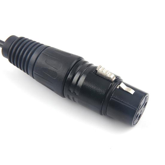 1,5 m XLR 3-polig 3,5 mm Stecker Splitter Buchse zu Klarem Signal Stereo Audiokabel