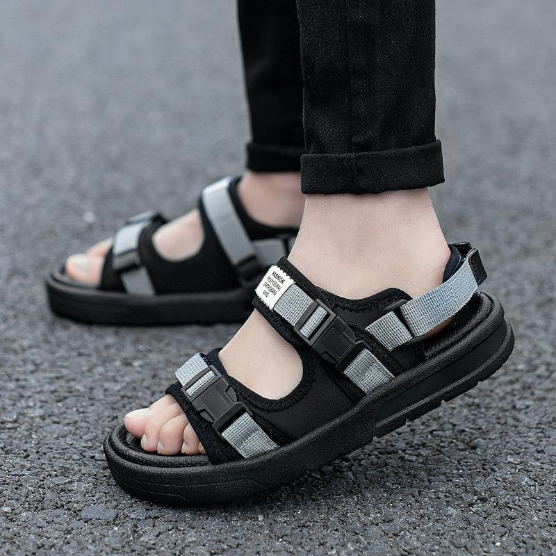 2026 Men's Korean Style Sports Sandals - Summer Outdoor Beach Flip-Flops