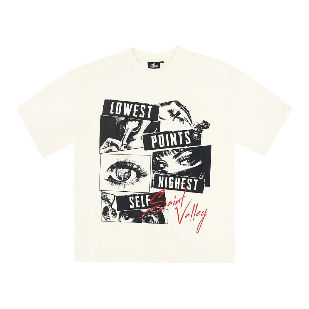Unisex Casual Cotton Short Sleeve T Shirt Black Vintage Washed Collage Print Sports Tee Crew Neck Summer Loose Fit Streetwear Top