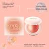 Zephoco Orange Silky Moisturizing Blush - Portable, Fine Powder with Excellent Color Payoff for Daily Use