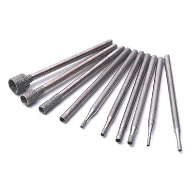 Testina Abrasiva Diamantata con Nucleo 0.8-5mm Lunghezza 42-45mm