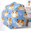 1pc Hamster Print Automatic Folding Umbrella - Portable Collapsible 8-Rib Umbrella for All Seasons Yy251119153