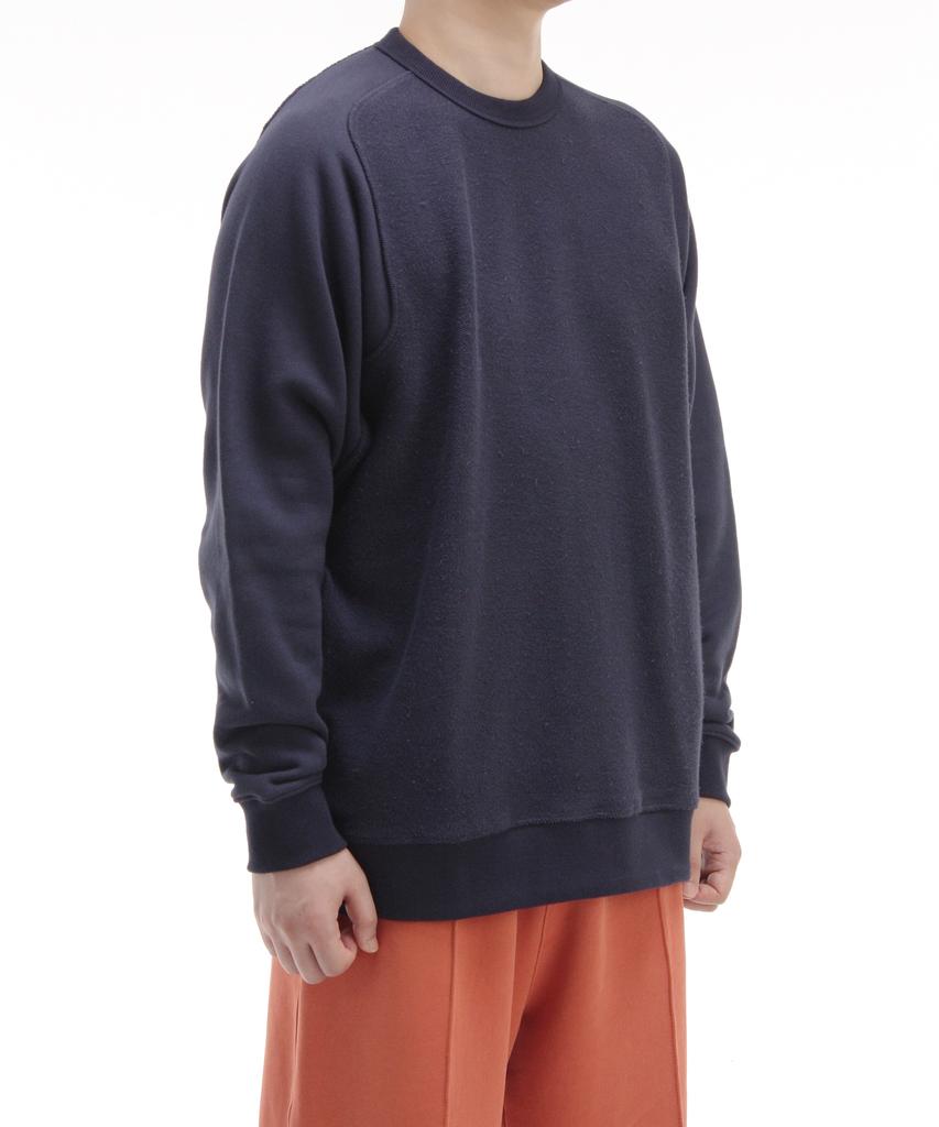 YOUNEEDGARMENTS Balance Terry Sweatshirt (Navy)