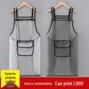 Customized Waterproof TPU Apron with Logo - Transparent and Oil-resistant