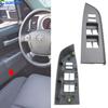 Osompar Door Window Switch Bezel Front Left Driver Side Compatible with Toyota Tundra 2007-2013 Sequoia 2010-2017 Replaces 74232-0C100 Gray