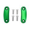 2x Rearview Mirror Block Off Base Plates Set For 16-23 Kawasaki Ninja ZX10R ZX6R