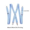 Adult Suspenders for Skirt Jeans Elastic Thin X Shape Back Suspender for Men Woman Heavy Duty Belt Christmas Gifts