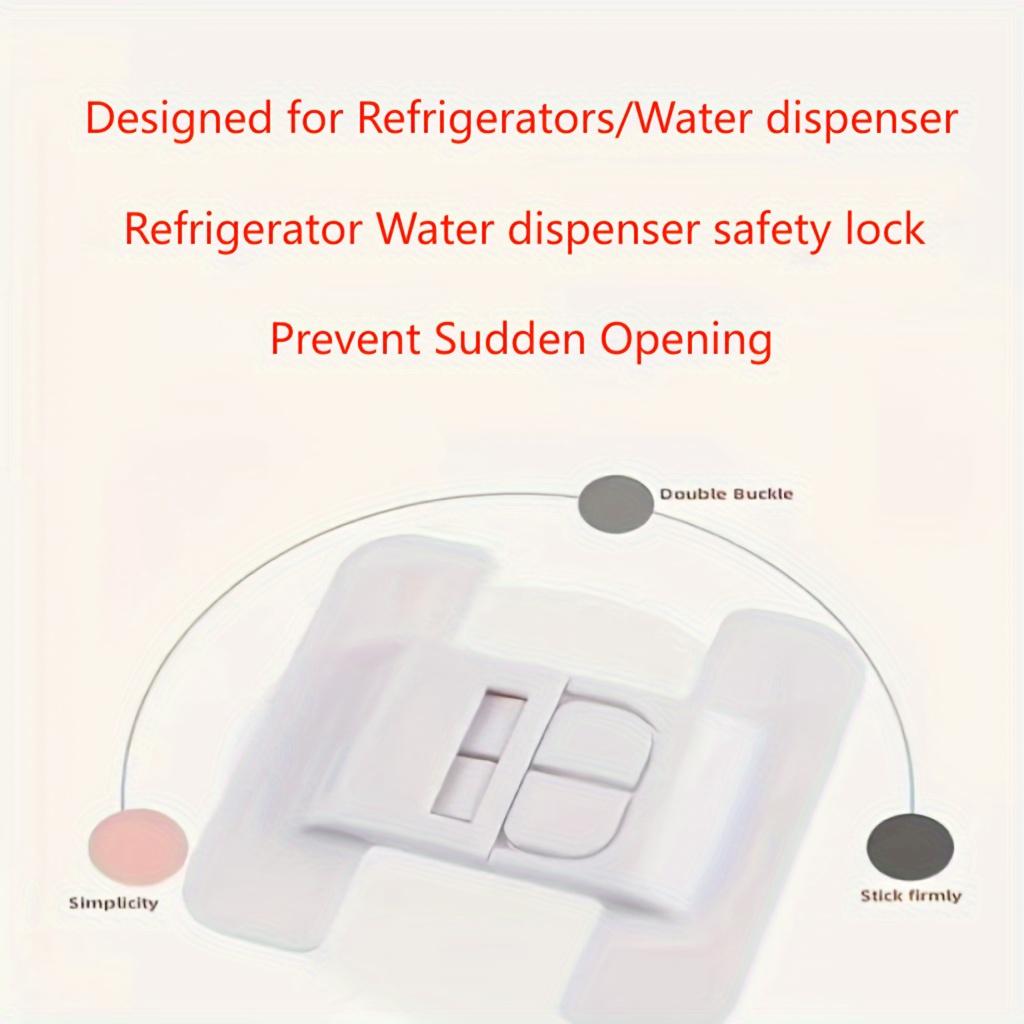 2 buc Blocare Anti-Deschidere Frigider, Blocare Sertar Autoadezivă Pentru a Preveni Deschiderea Bruscă, Blocare Ușă Sertar Dulap
