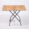 Güzelkan Metalware 50X80 Atlantic Pine Folding Table Crushing Kitchen Table 1124
