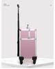 Professional Makeup Artist Trolley Case: Large Capacity Storage with Lock for Makeup, Nail, and Tattoo Tools.