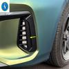 Black Car Front Fog Lamp Air Inlet Decor Frame Cover Trim Fit For GAC Trumpchi Empow   Exterior Accessories