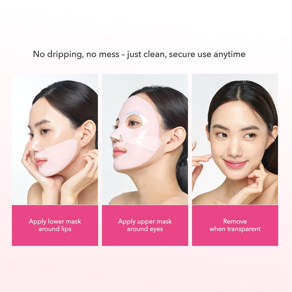 avajar Red Collagen Hydrogel Mask 5ea/ Anti-Aging, Nourishing, Moisturizing, Korean Cosmetics, Kbeauty