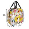 Candice Girl Candy Candy Thermal Insulated Lunch Bags Nime And Terence Portable Lunch Container for Outdoor Camping Food Box