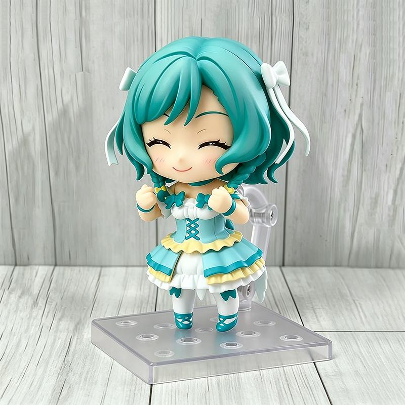 Nendoroid Q Version 1362 Hina Hikawa Girl Band Party Stage Costume Movable Face Swap Anime Figure Desktop Ornament Collectible