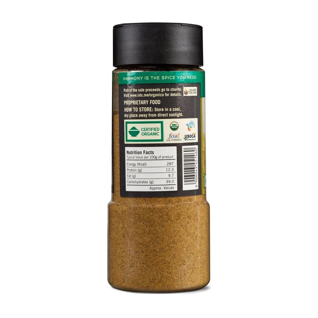Sabzi Masala: Seasoning Mix (75 G), Sabzi Masala, Organica