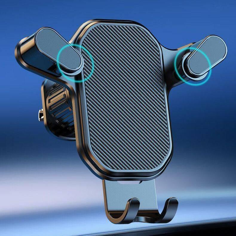 Universal Clip-On Gravity Phone Holder for Car Air Vent Navigation