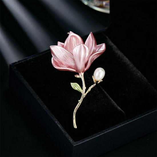 2026 Korean Style Zirconia Feather Brooch for Women, Qipao Pin, Shawl Buckle Accessory