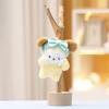 Face Wash Delightful Rabbit Plush Toy Keychain Adorable Short Fur Design For Kid