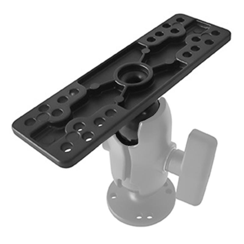 Heavy Duty Aluminum Boats Mount Fish Finders Holder with 1inch Ball Head For Fishing Systems 1