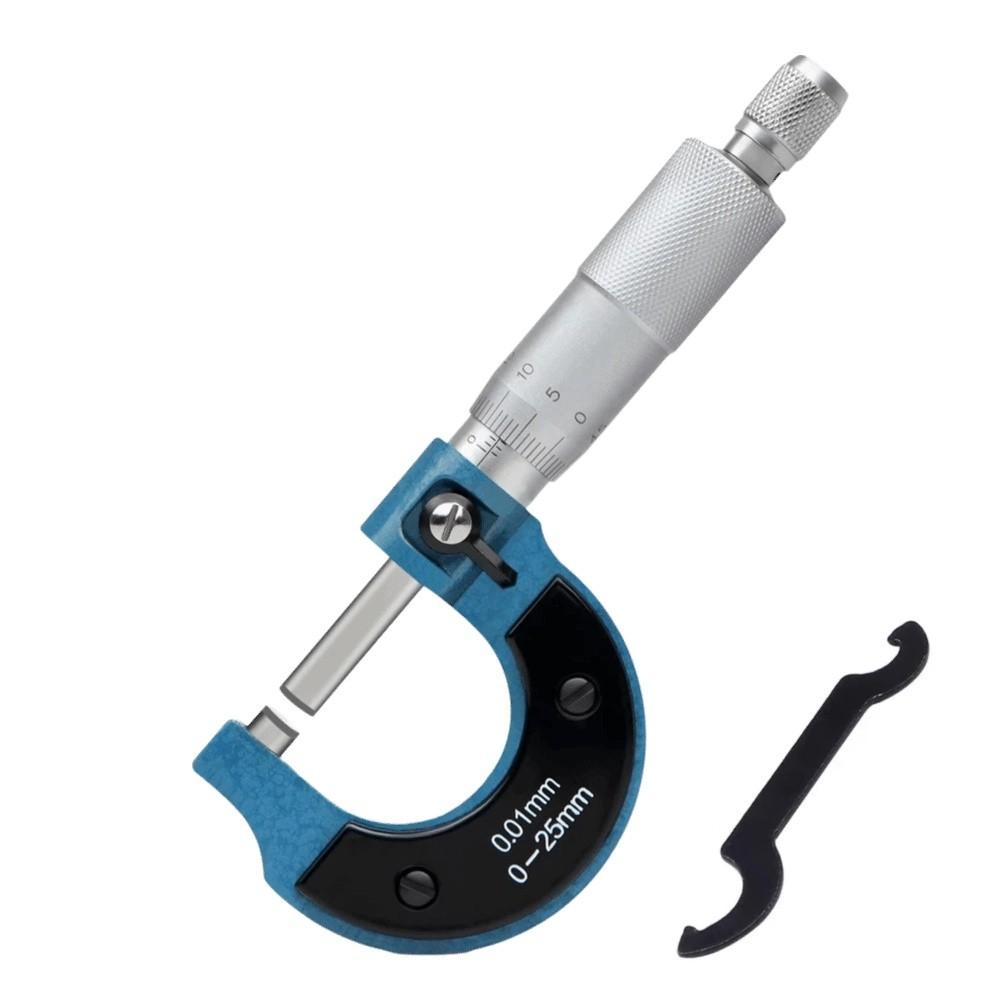 0-25mm Outside Micrometers Carbon Steel Precision Micro Meter  Precision Engineering
