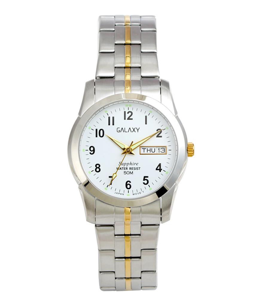 Gaelleogsi 5 Atm Men'S Metal Wristwatch Qa9012Mb-1