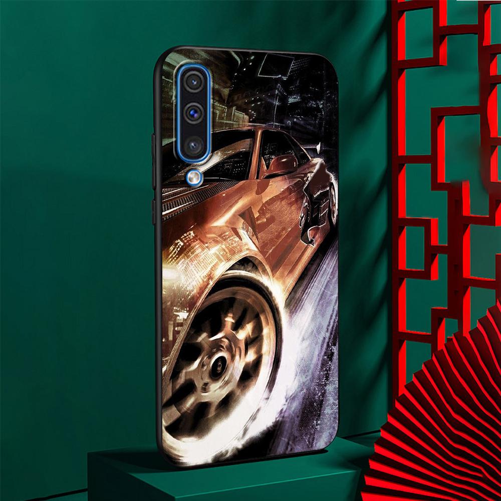 Car Cool Case for Samsung Galaxy A50 A10 A70 A30 A20s A20e A40 A10s A10e A90 5G A30s A60 A20 TPU Black Phone Cover A51 A52 Coque