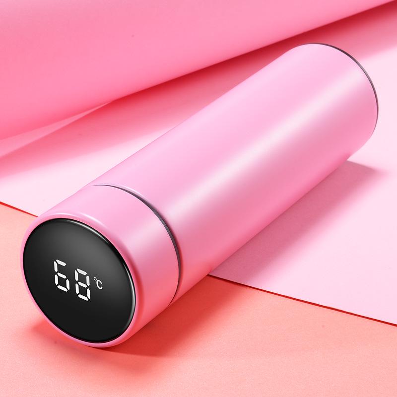 "304 Smart Thermos Cup with Temperature Display - Customizable Business Gift for Men and Women"