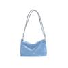 Blue Bow Underarm Bag Korean Women's Handbag Fashion Denim Shoulder Bag  Commuting