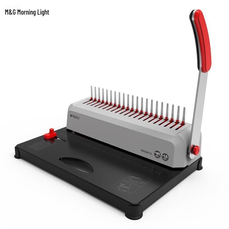 

Chenguang AEQ96715 Manual Plastic Comb Binding Machine CN plug (adapter included)