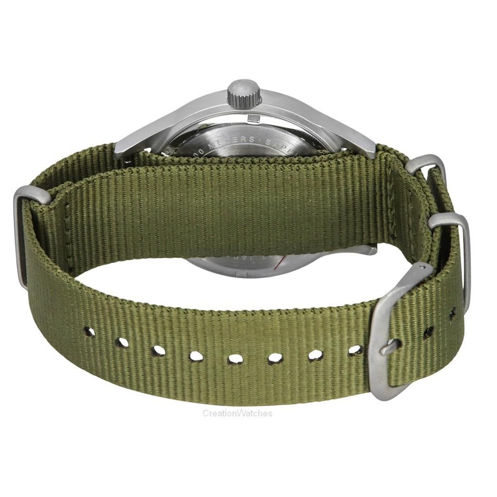 RATIO Quest Men's Field Watch Sapphire Nylon Strap Quartz RTQ015 100M Lewis And Clark Edition