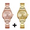Luxury Women Watches Set Simple Dial Ladies Casual Quartz Watch Fashion Ladies Wristwatch Clock For Girl Relogio Feminino