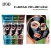Maschera Viso Carbone Nero Rimozione Punti Neri Pulizia Profonda Pori Applicare Maschera Maschera all'Argilla Donna