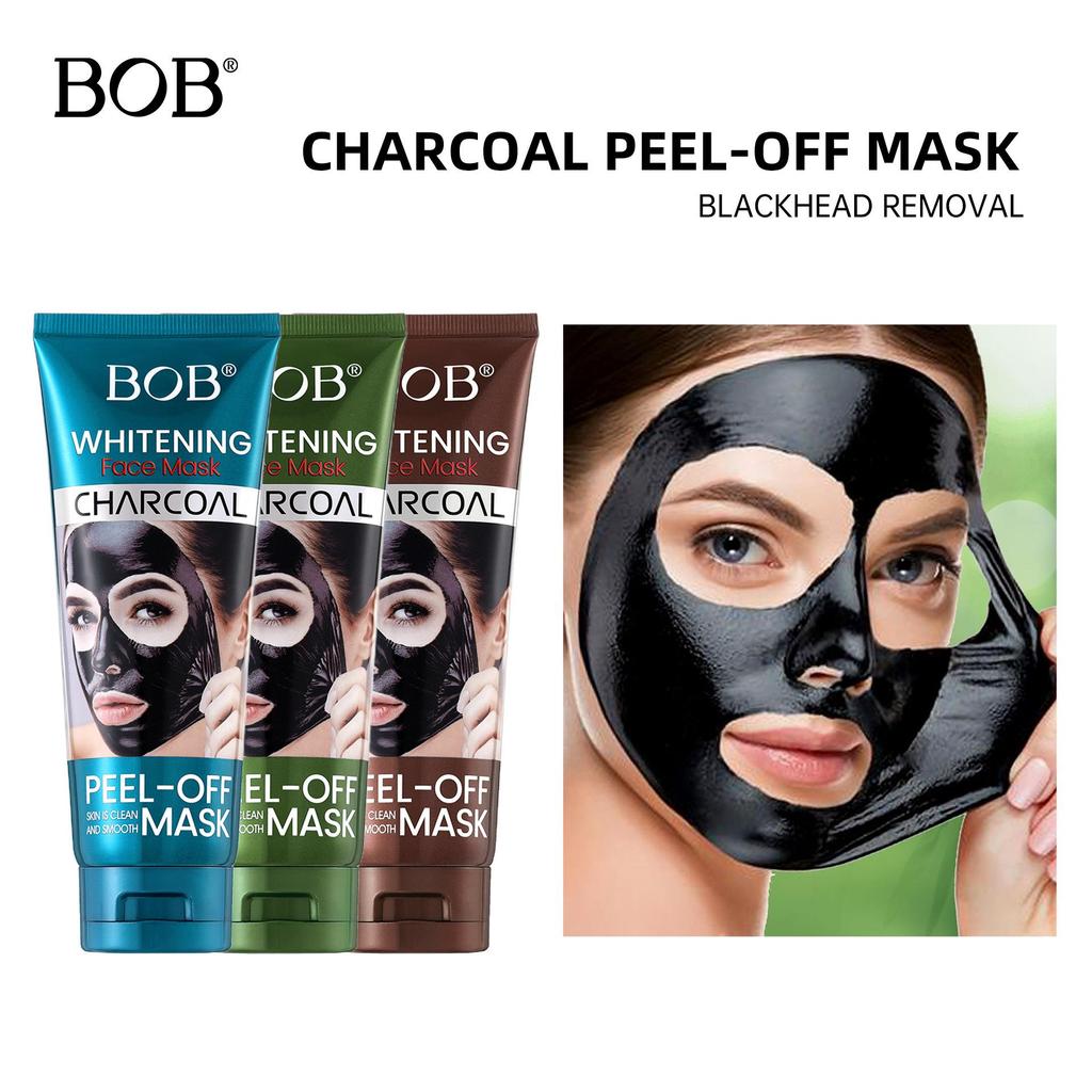 BOB Charcoal Tear Mask Blackhead Removal Strong Deep Cleansing Pores Apply Mask Mud Mask Female