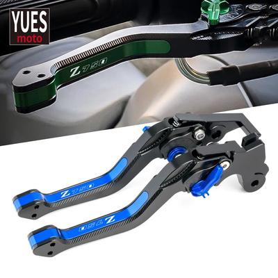 Για KAWASAKI Z750 Z 750 2007 2008 2009 2010 2011 2012 Αξεσουάρ μοτοσικλέτας Πτυσσόμενοι επεκτάσιμοι ρυθμιζόμενοι μοχλοί συμπλέκτη φρένων