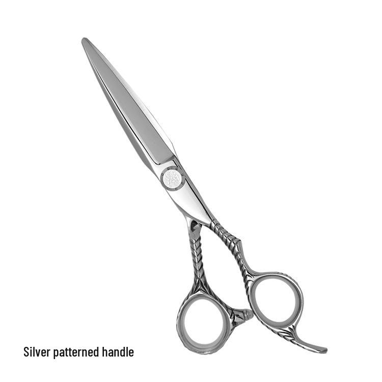 

6-дюймовый набор парикмахерских ножниц с узорной ручкой и филировочными ножницами