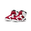 Air Jordan 6 Retro Little Flex TD White Carmine Black CT4417-106