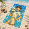 CAPITÁN TSUBASA Toallas de playa con nombre personalizado también sirven como toallas de baño esencial de verano un imprescindible para el aire libre la playa y la piscina