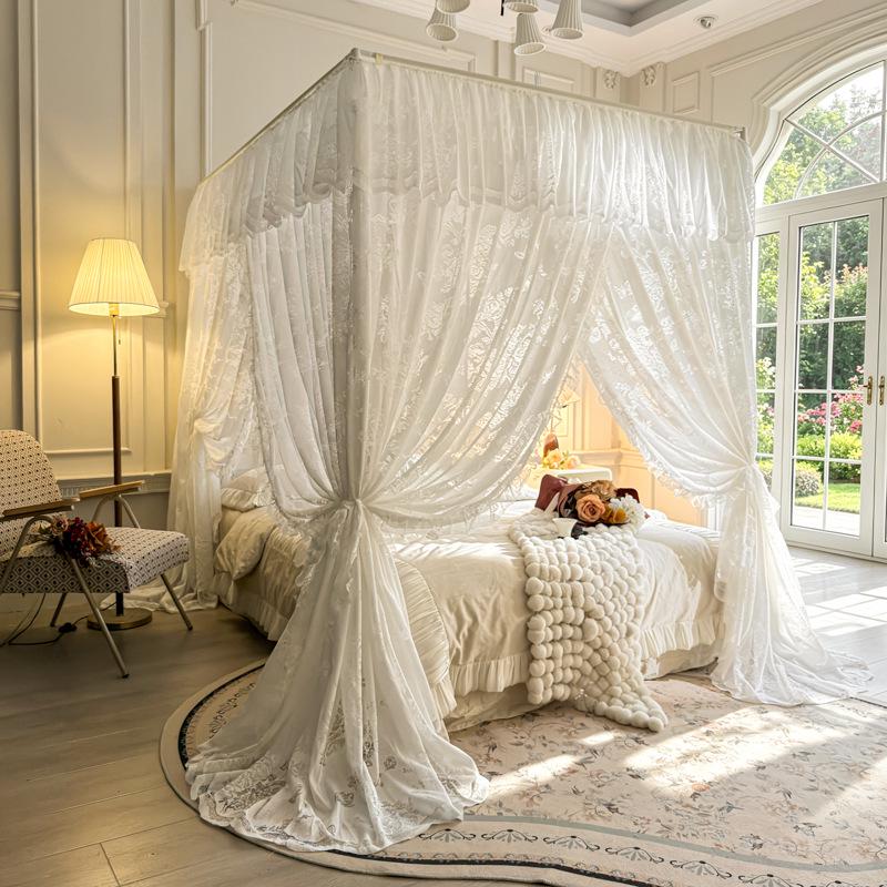 2026 Thickened Jacquard Light-Blocking French Floor-Length