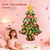 Toddler Christmas Tree With 9.8ft LED String Lights Wall Sticker Children's Christmas Tree For Bedroom Nursery Outdoor Indoor