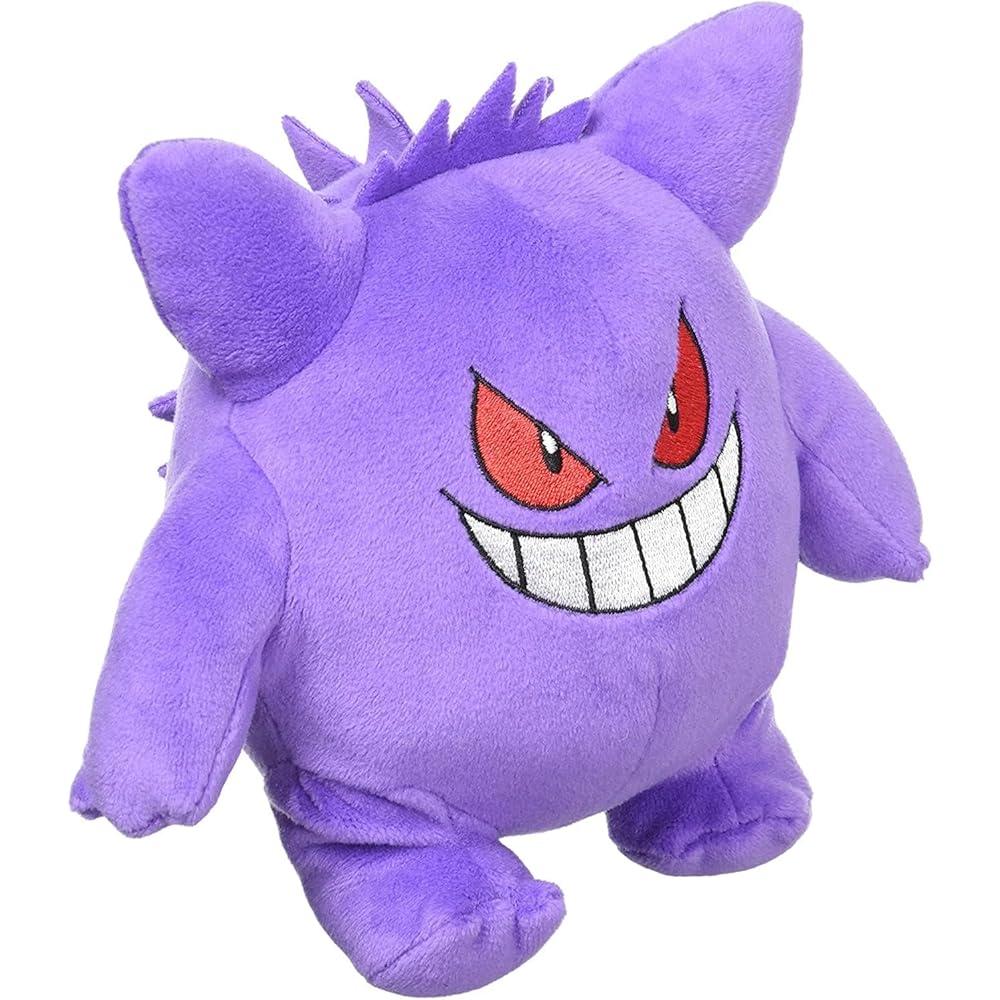 Sanei Boeki Pokemon All Star Collection Gengar Plush Toy 14.5cm Soft Stuffed Animal