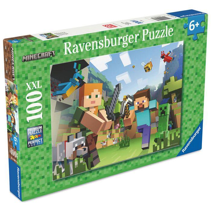 Puzzle de 100 pièces Ravensburger Minecraft