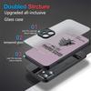 Libanon Vlag Telefoonhoesje Glas Voor iPhone 17 16 Promax 15 13 Pro 14 Plus 17 Pro 12 mini Galaxy S25 24 23 Zwarte Hoesjes