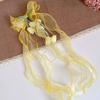 Fairy Style Tulip Hair Clips Pendant Tassel Organza Bowknot Barrette  Feminine