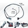 16 Pin Jump Seat To Full Center Console Conversion Wiring Harness for 2016-2018 Replacement Automotive Accessory
