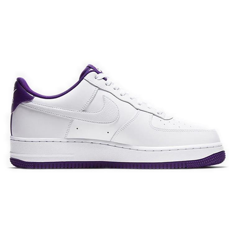 Nike Air Force 1 Low '07 Weiß Spannung Violett Herren CJ1380-100