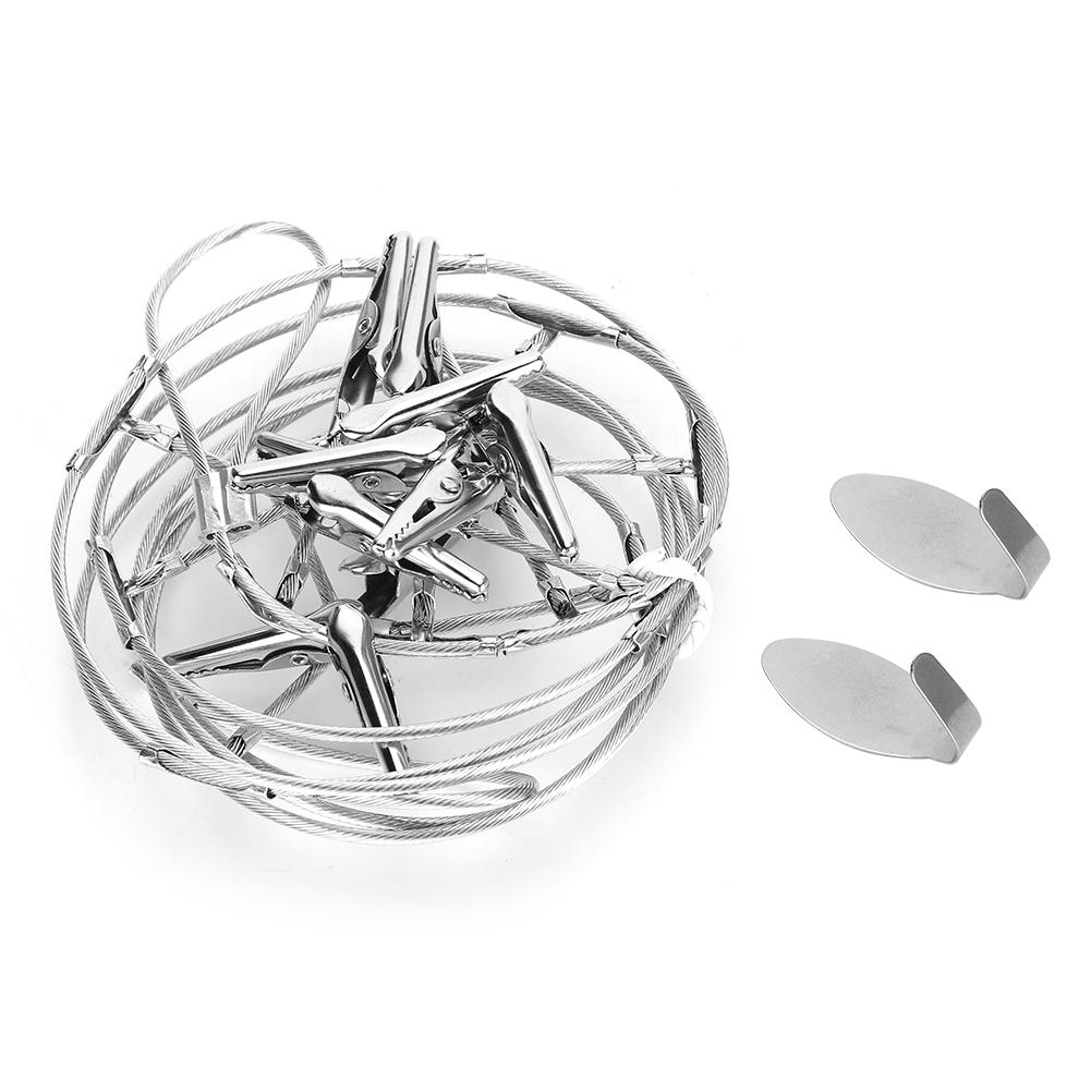 Wire Rope Photo Clip Hanging Photo Wall Decoration Memorandum Postcard Recording